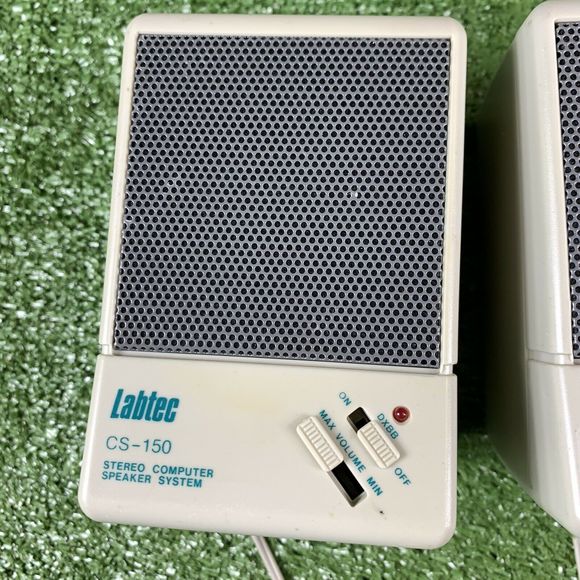 Labtec CS-150 Computer Speakers - Tested/Works - Picture 3 of 11